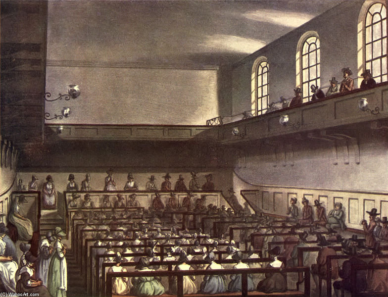 Quakers' Meeting — Уильям Генри Пайн