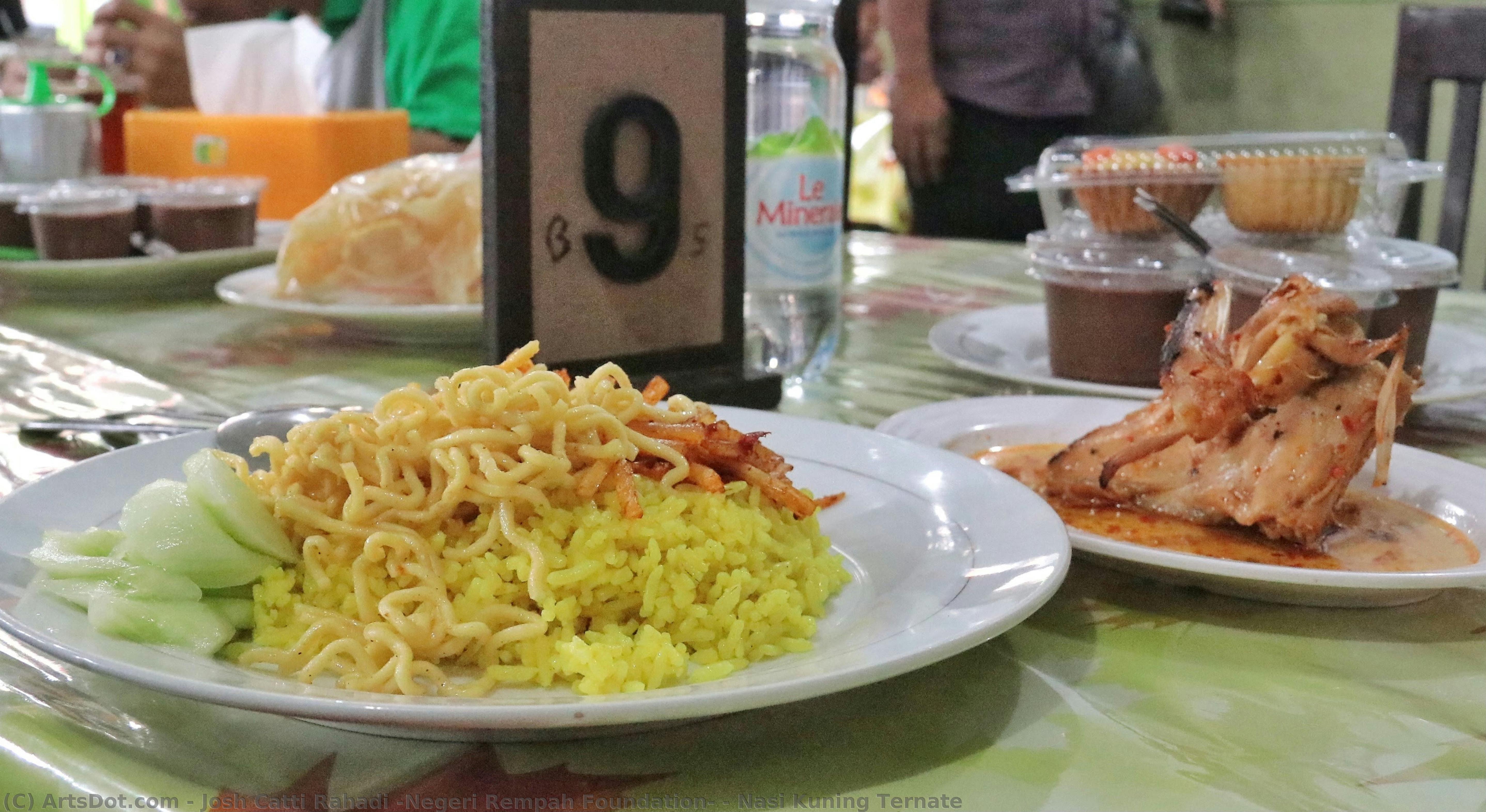 Nasi Kuning Ternate — Josh Catti Rahadi (negeri Rempah Foundation)