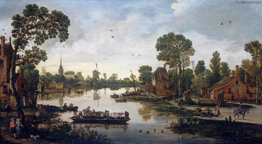 Untitled (711) — Esaias Van De Velde