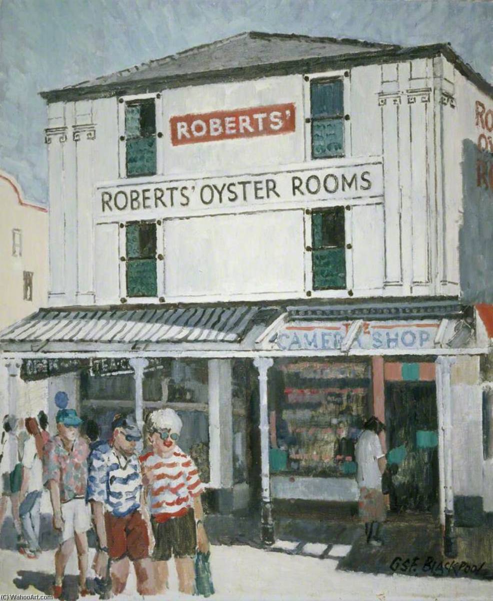 'roberts' Oyster Rooms' — Geoffrey Scowcroft Fletcher