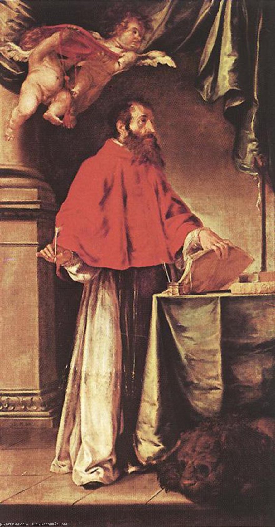 St Jerome — Хуан Де Вальдес Леал