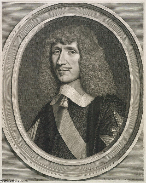 Porträt Léon (le) Bouthilliers — Robert Nanteuil