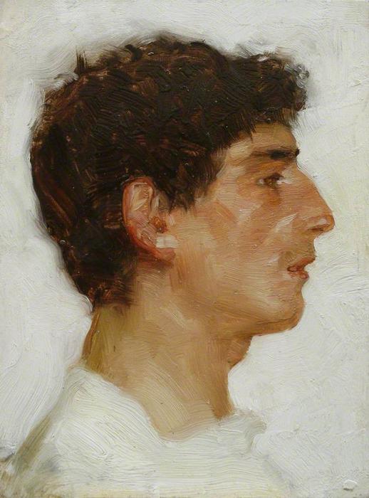 Portrait Of An Italian Youth — Henry Scott Tuke