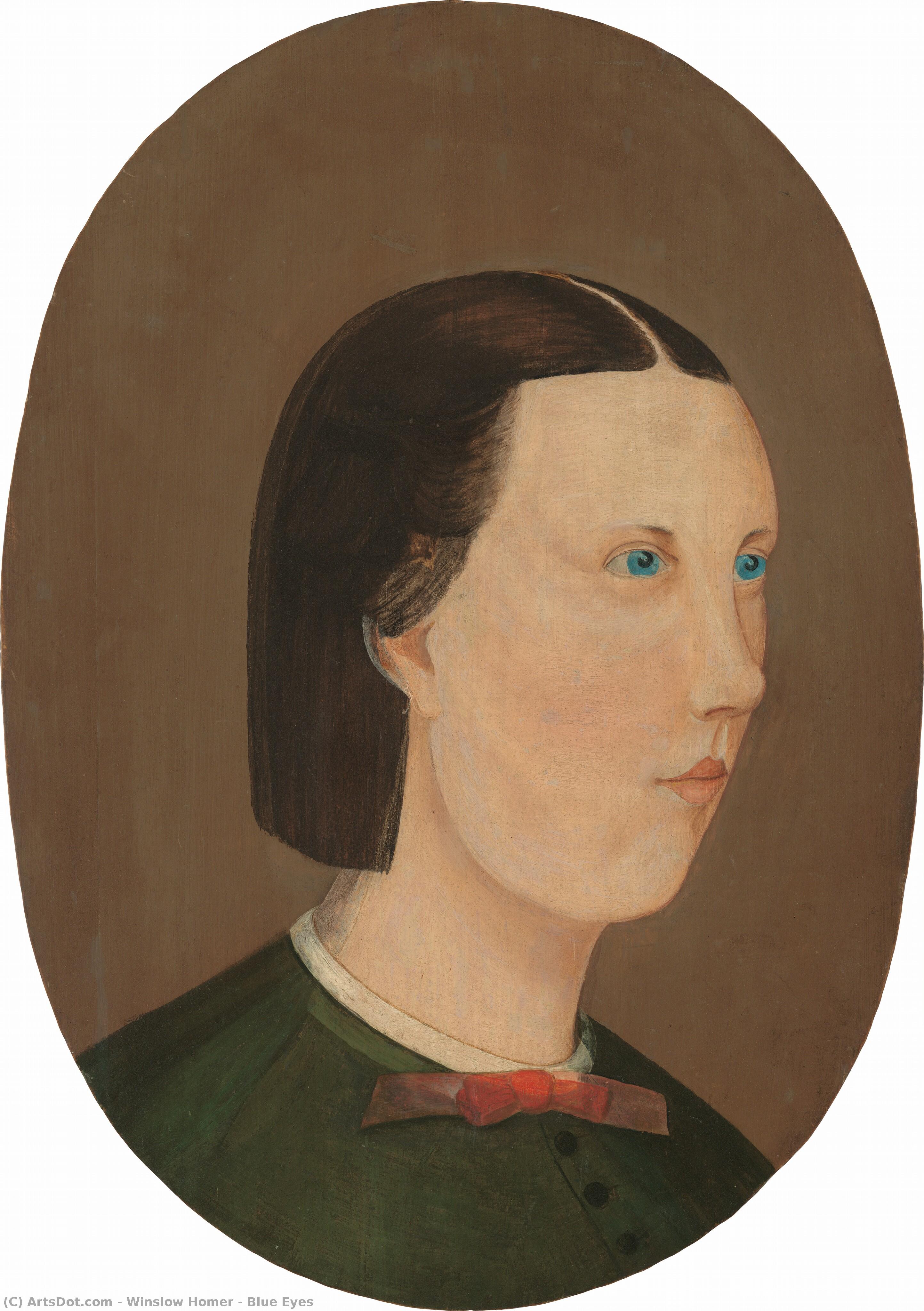 Blue Eyes — Winslow Homer