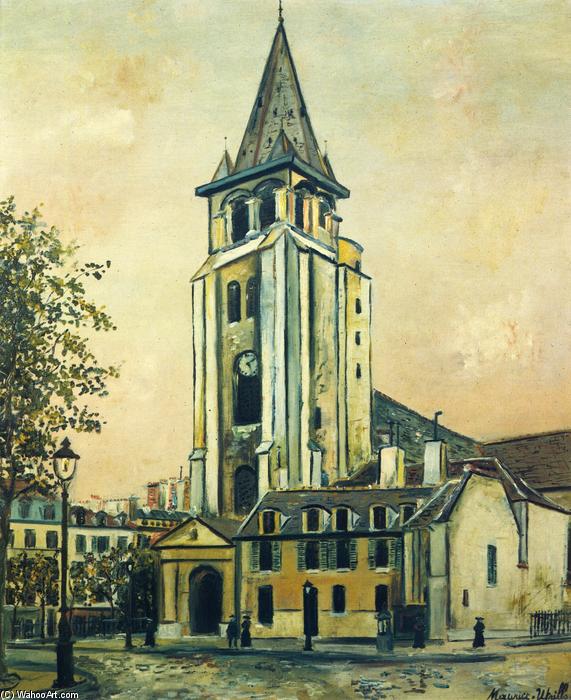 St. Germain Church — Утрилло