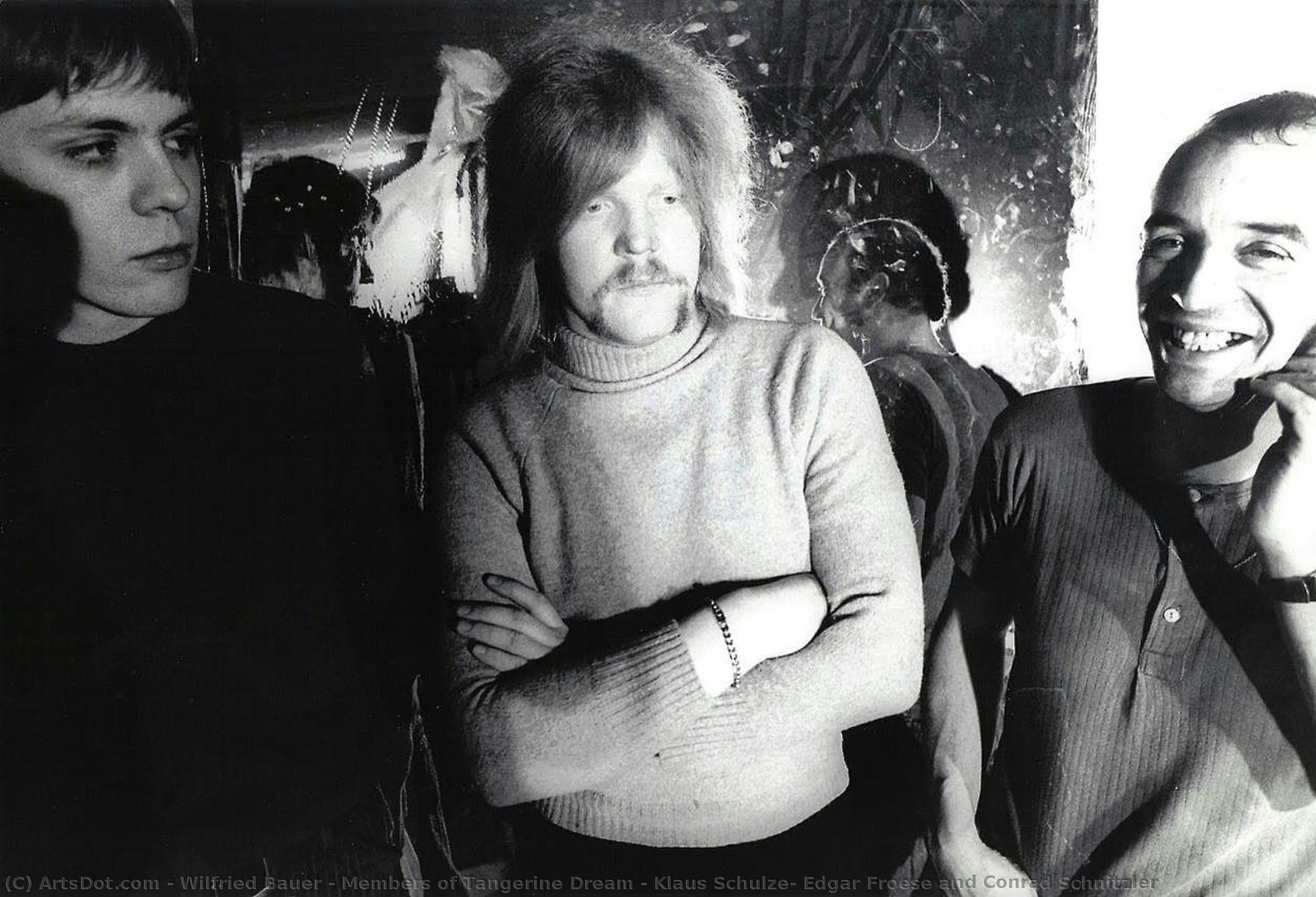 Members Of Tangerine Dream - Klaus Schulze, Edgar Froese And Conrad Schnitzler — Wilfried Bauer