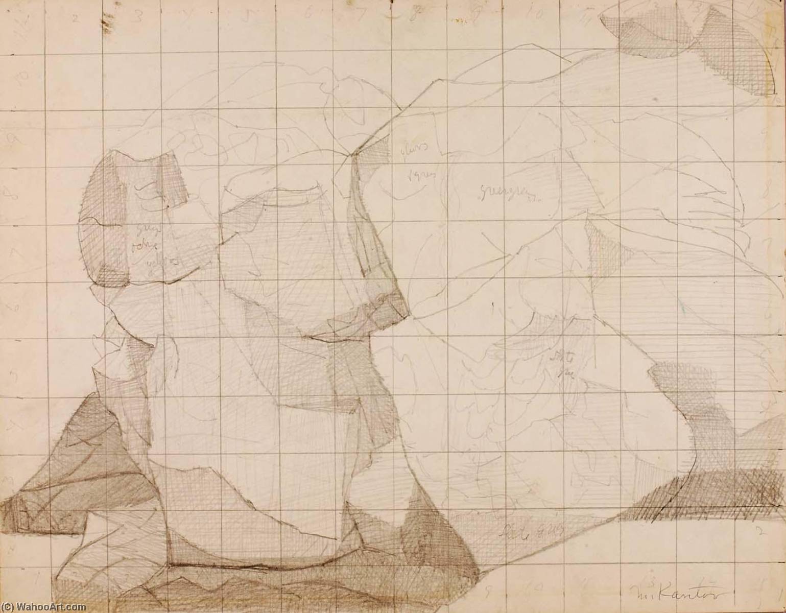 (untitled, From The Series, Monhegan Series) — Morris Kantor