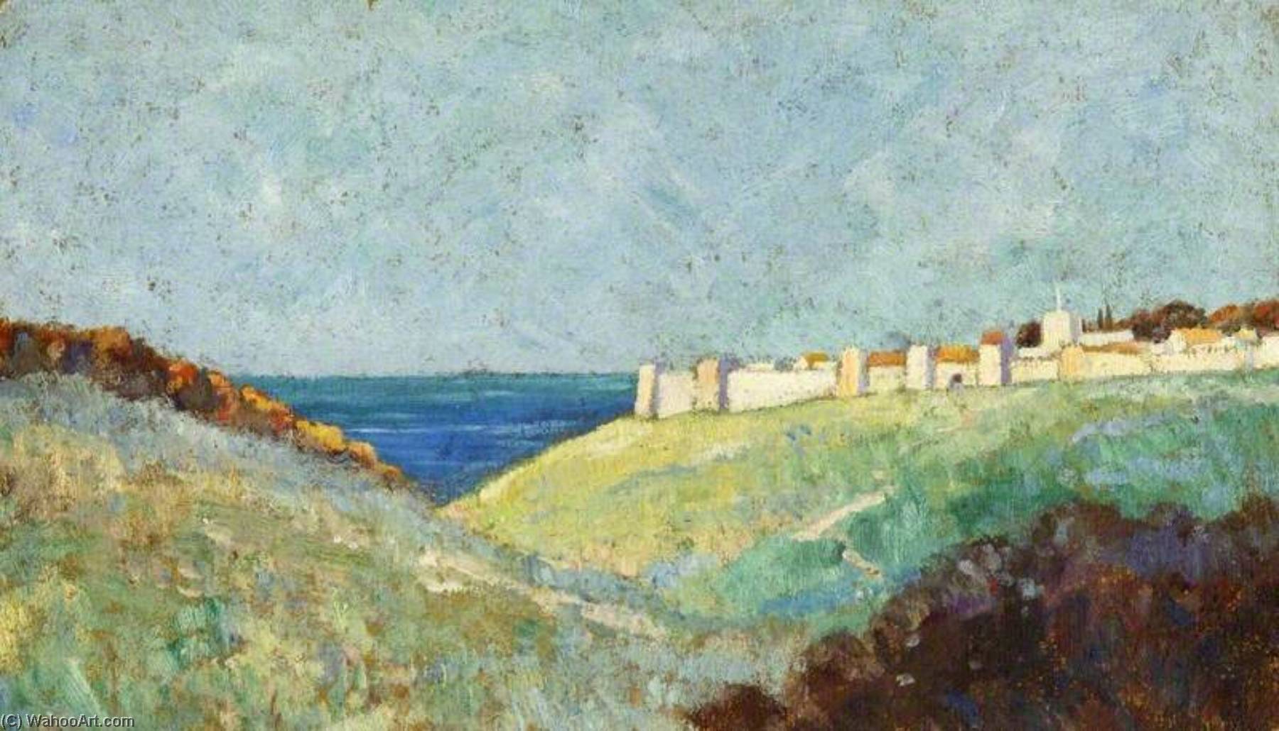 Sea View And Walled Town On St Kitts ( ) — Charles Paget Wade
