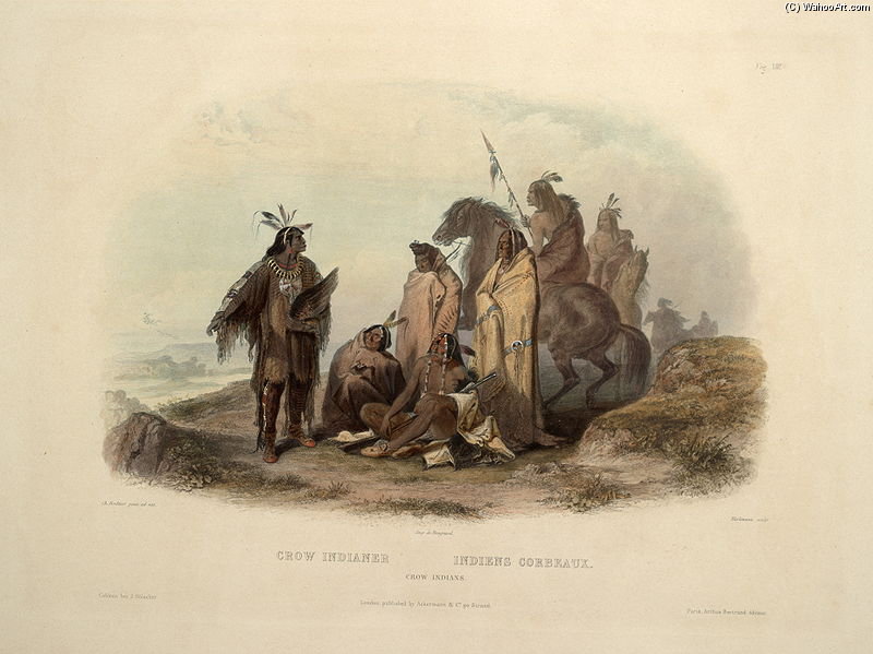 Crow Indians — Karl Bodmer