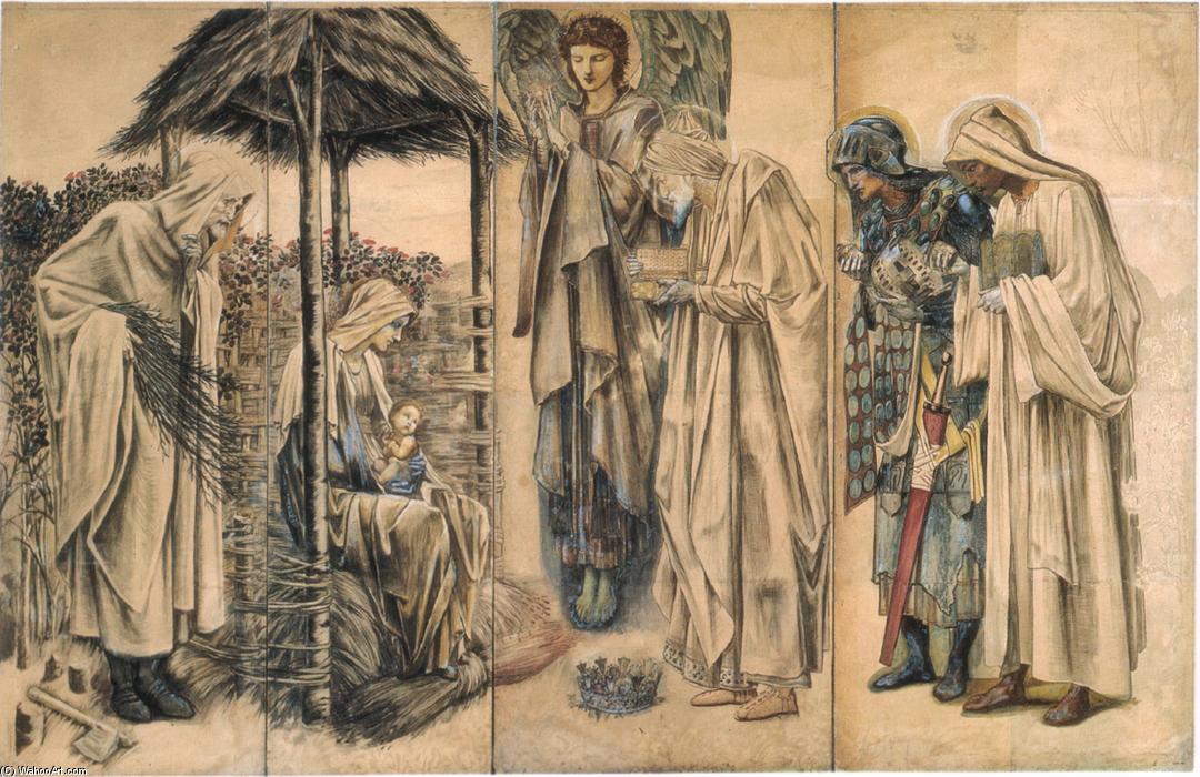 The Adoration Of The Magi — Edward Coley Burne-jones