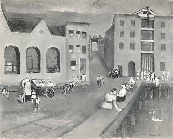 Docks On Sunday — Joseph De Martini
