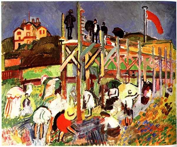 The Jetty At Sainte-adresse — Raoul Dufy
