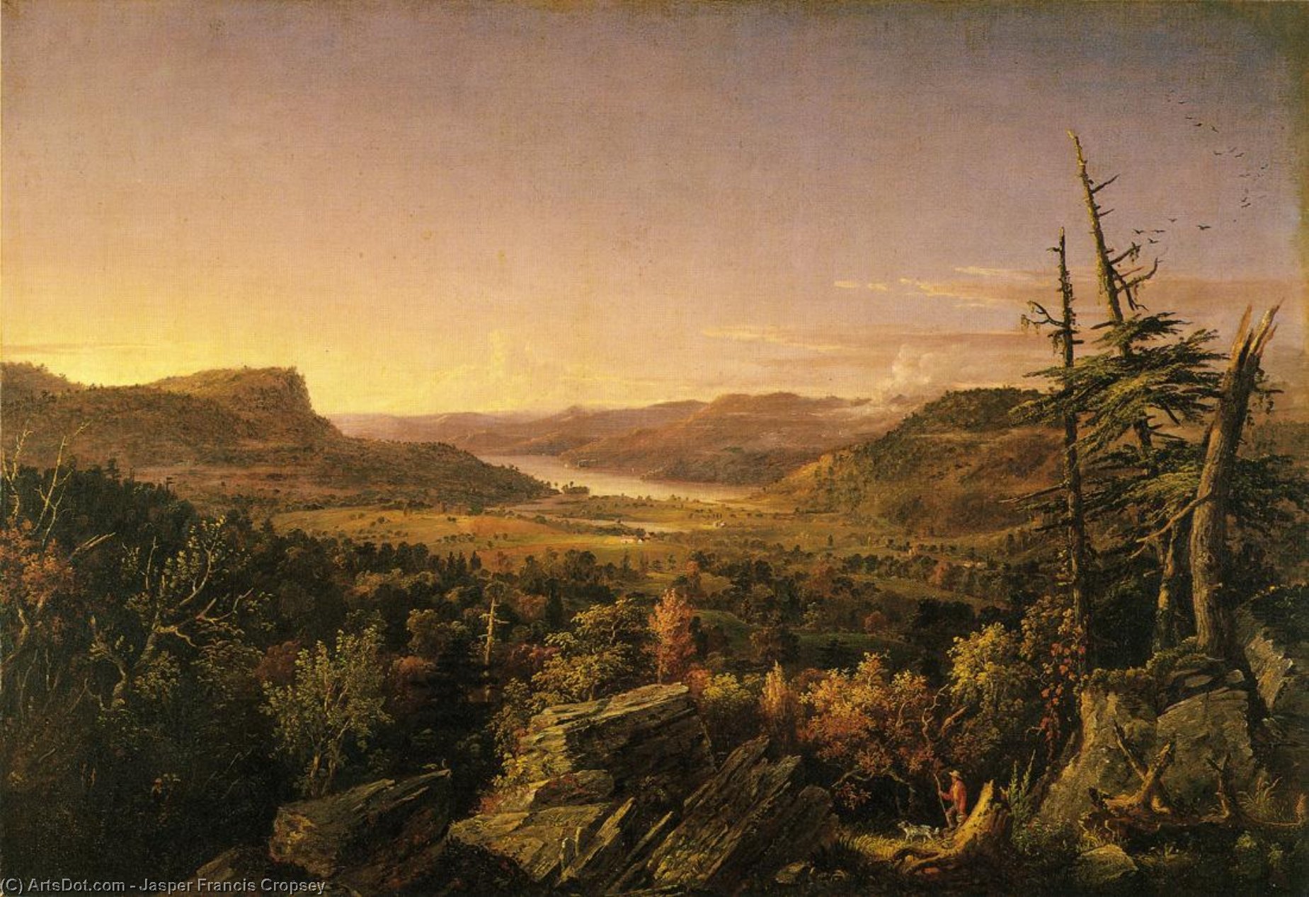 View Of Greenwood Lake, New Jersey — Џаспер Франсис Кропси