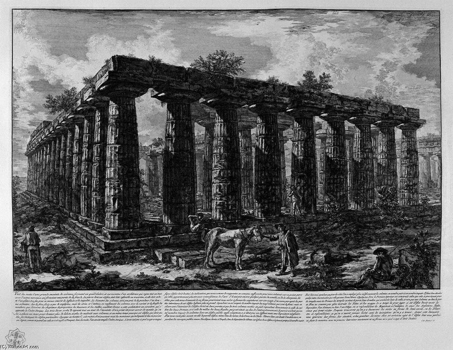 View Of A Colonnade Forming A Quadrilateral — Giovanni Battista Piranesi