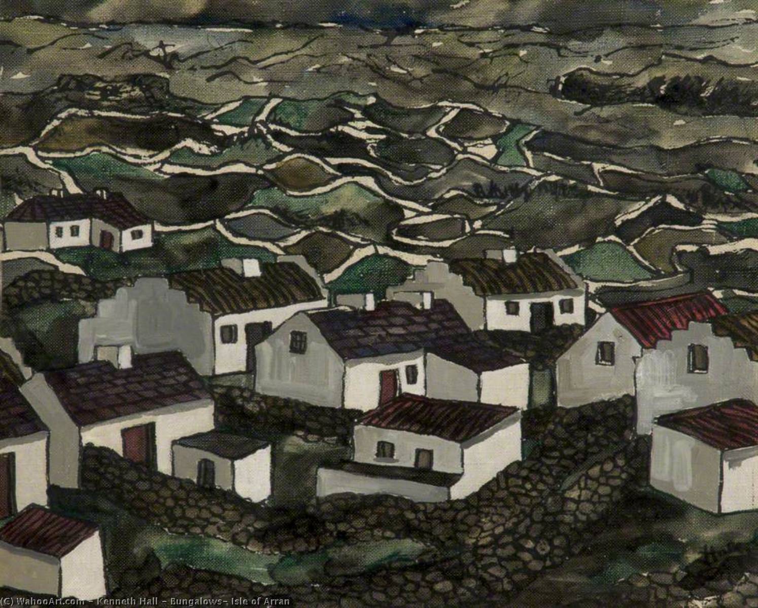 Bungalows, Isle Of Arran — Kenneth Hall