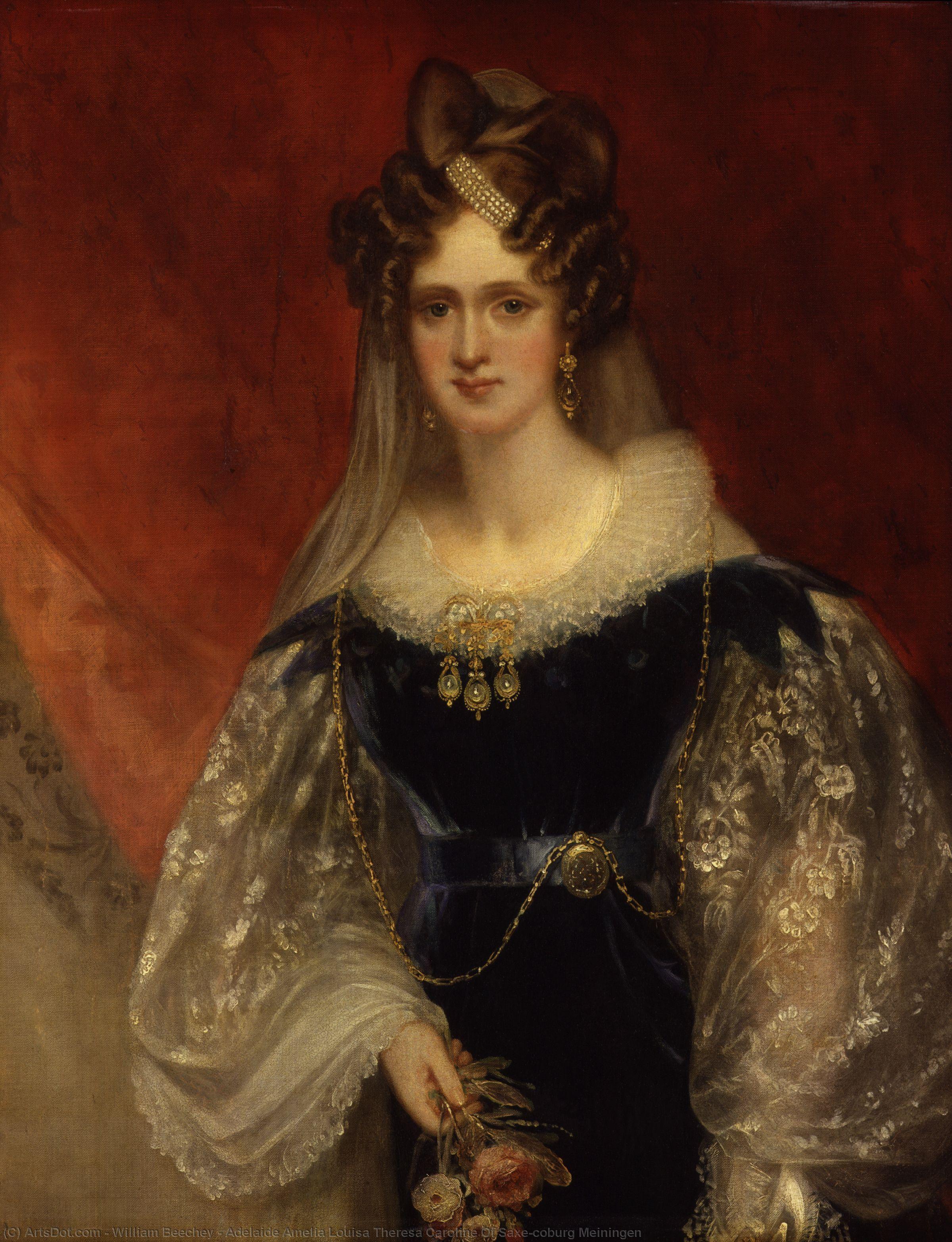 Adelaide Amelia Louisa Theresa Caroline Of Saxe-coburg Meiningen — Sir William Beechey