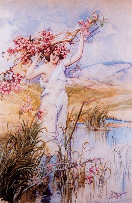Allegory Of Spring — Ovidio Murguía De Castro