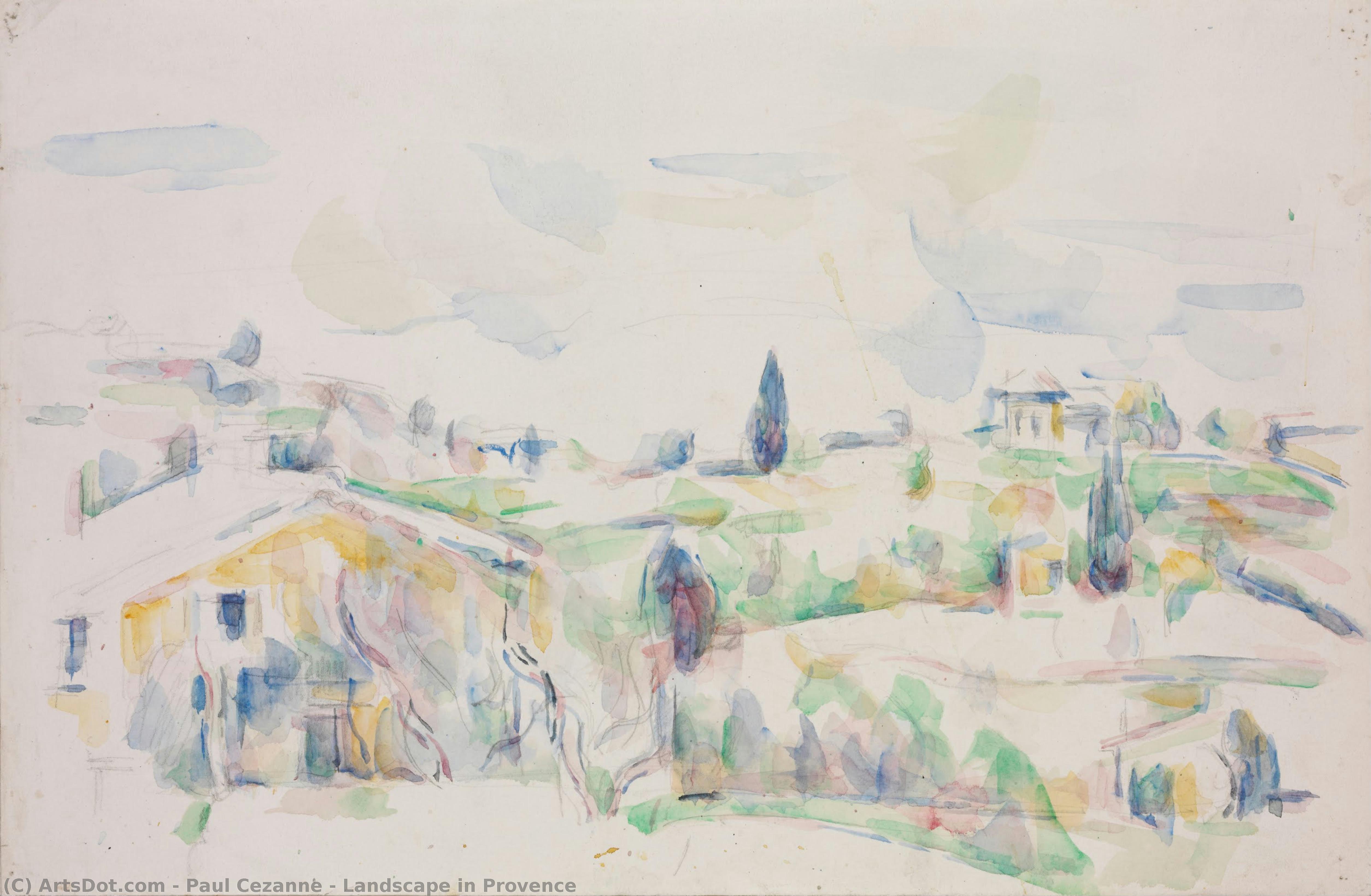 Landscape In Provence — Pol Sezan