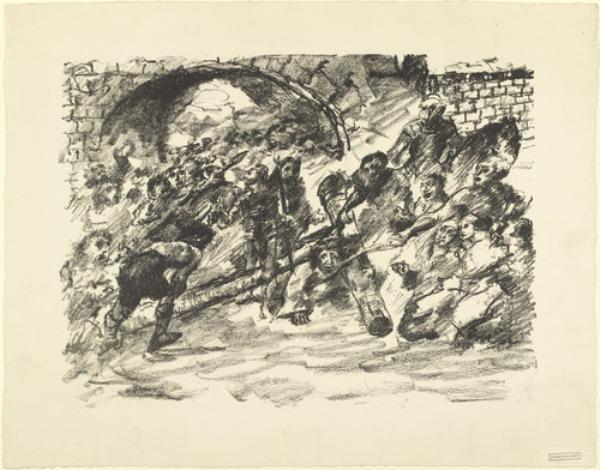 The Bearing Of The Cross — Lovis Corinth