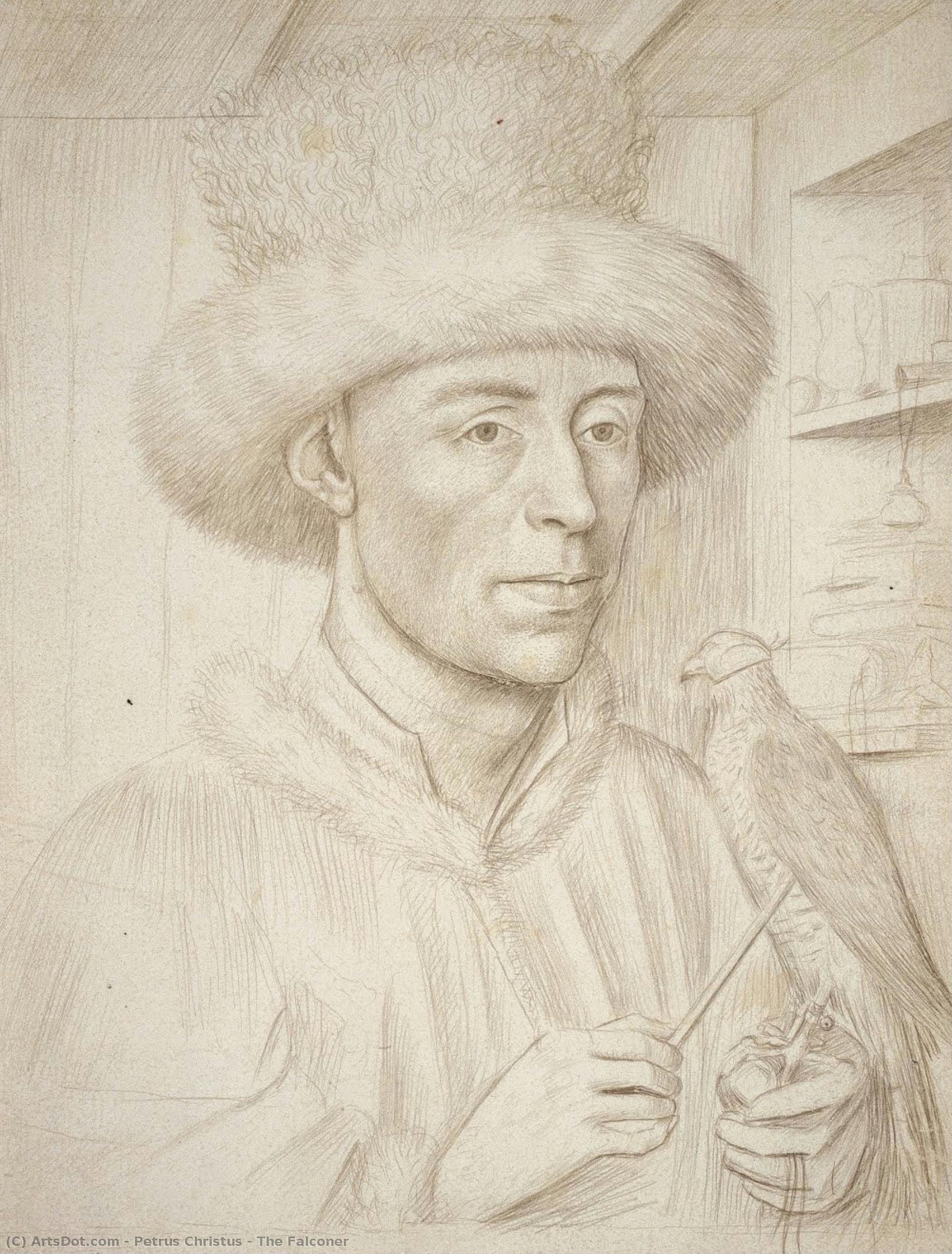 The Falconer — Petrus Kristus