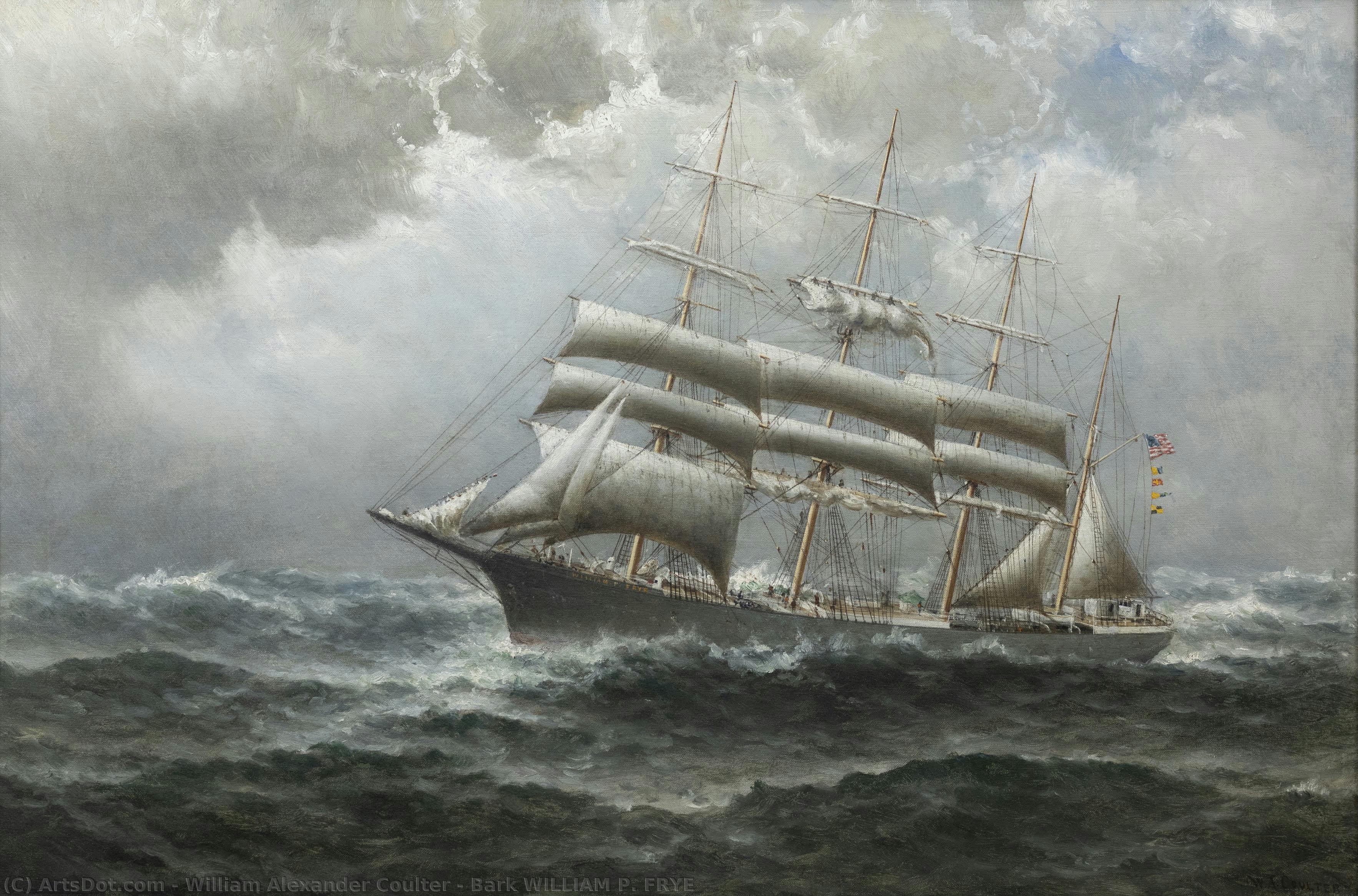 Bark William P. Frye — William Alexander Coulter