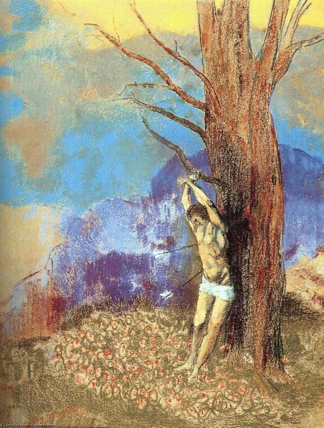 Saint Sebastian — Одилон Редон