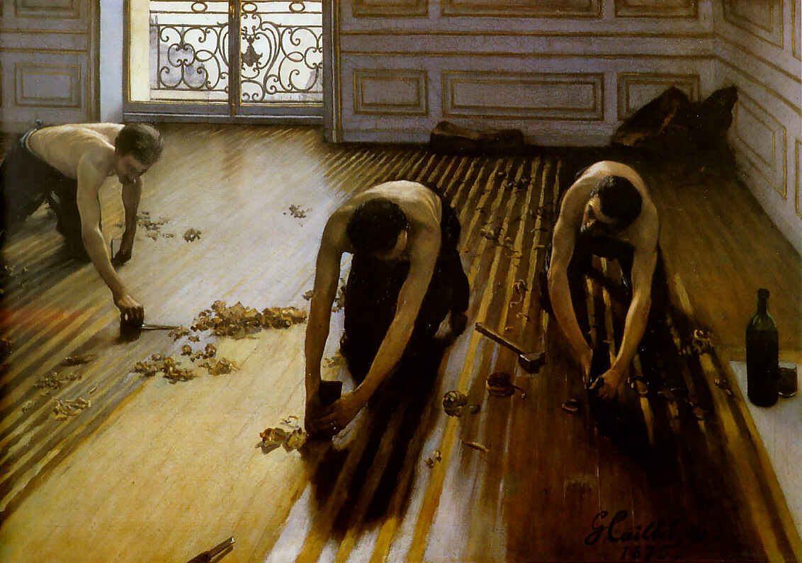 The Floor Scrapers Aka The Floor Strippers — Gustave Caillebotte