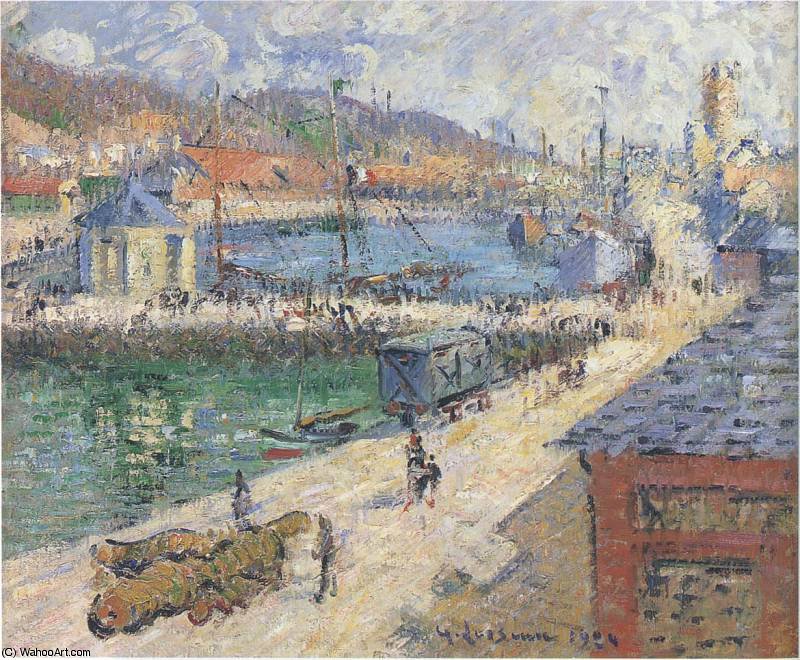 Port Of Fecamp — Gustave Loiseau