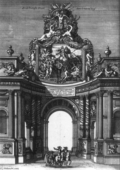 The Ceremonial Entry Of Louis Xiv And Marie-thérèse Into Paris In 1660 — Jean Le Pautre