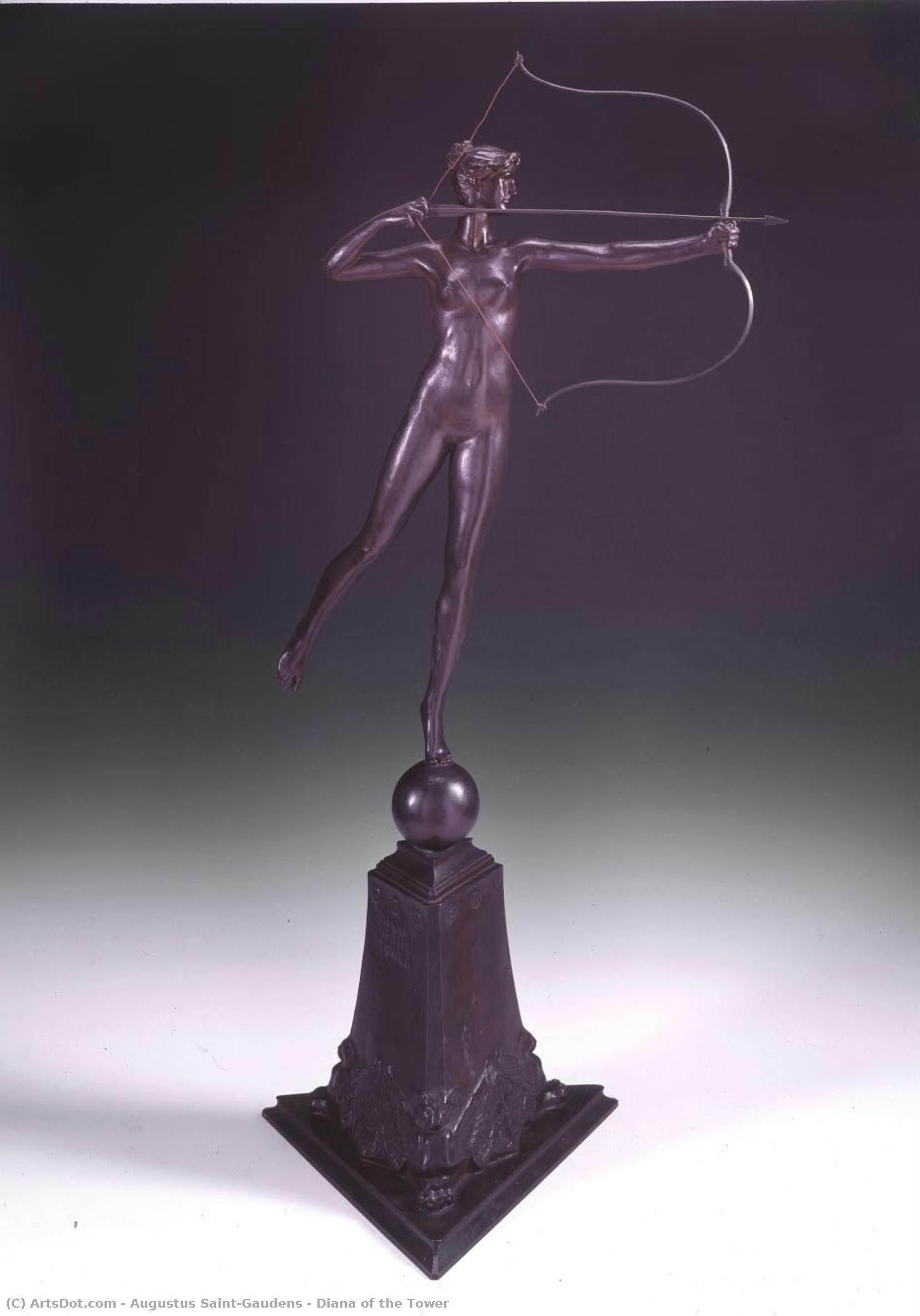 Diana Of The Tower — Augustus Saint-gaudens