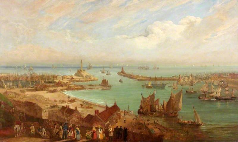 Sunderland Harbour From Roker — Edward Hastings