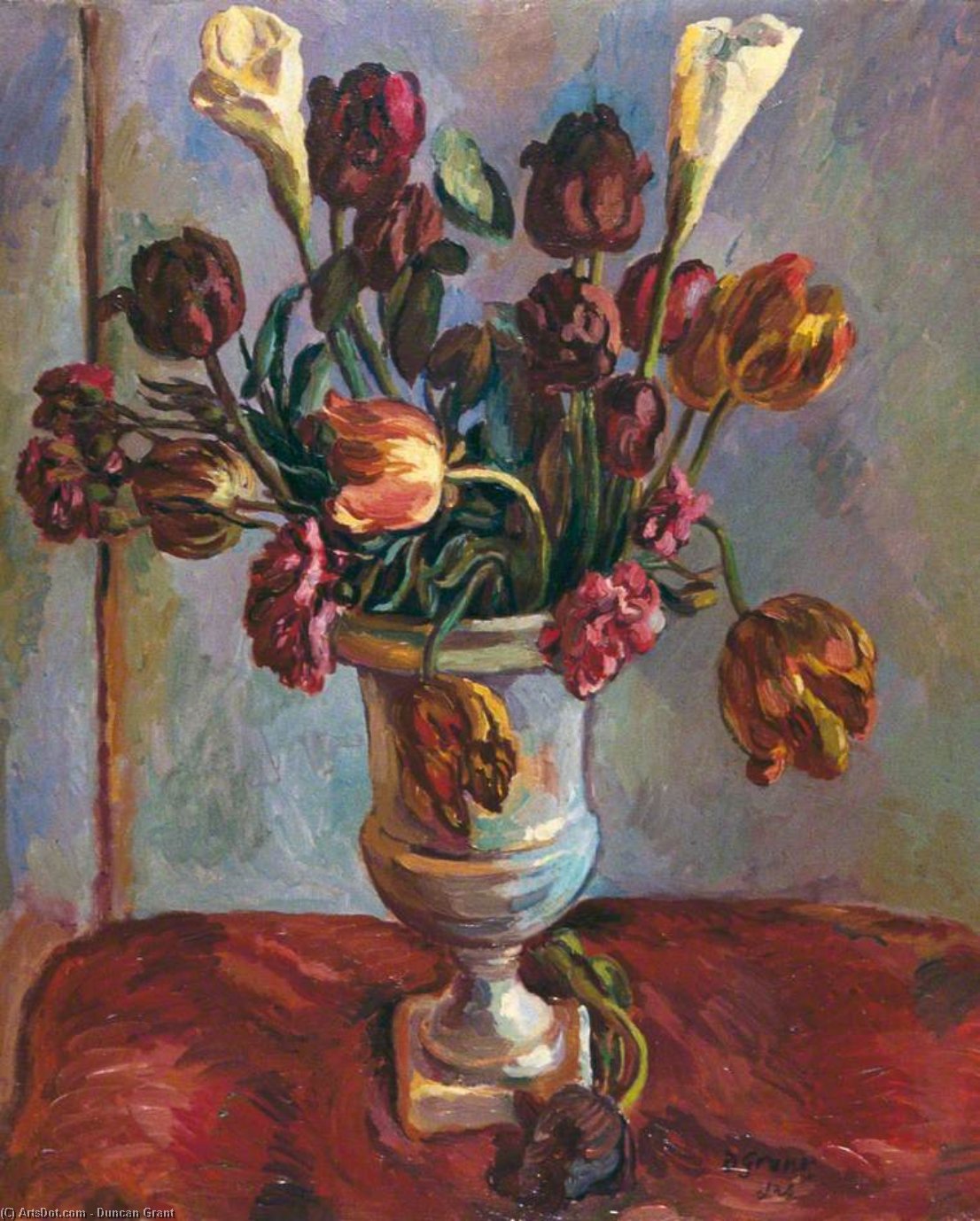 Still Life, Flowers — Duncan Grant