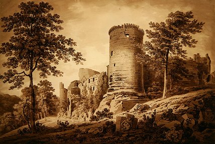 Castle Ruins — Hugh William Williams