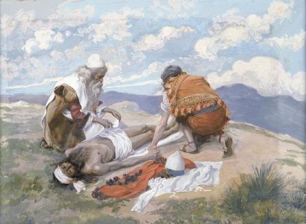 The Death Of Aaron — Jacques Joseph Tissot
