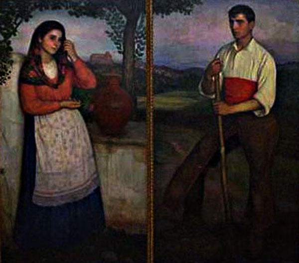 Pareja De Jovenes — Eugenio Hermoso Martínez