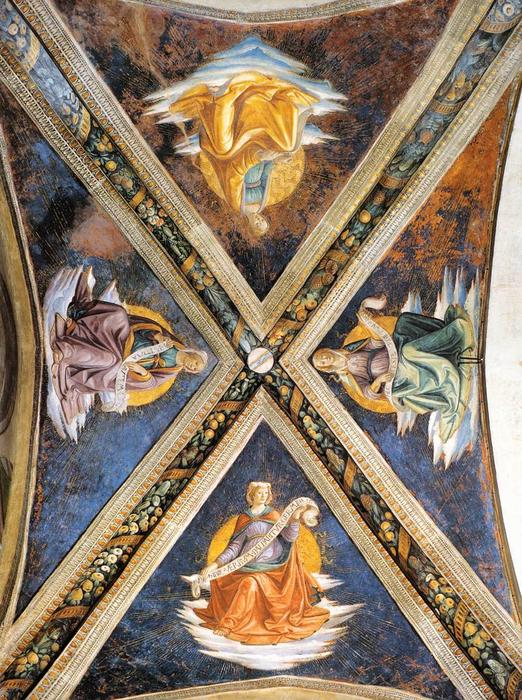 Vaulting Of The Sassetti Chapel — Domeniko Đirlandajo
