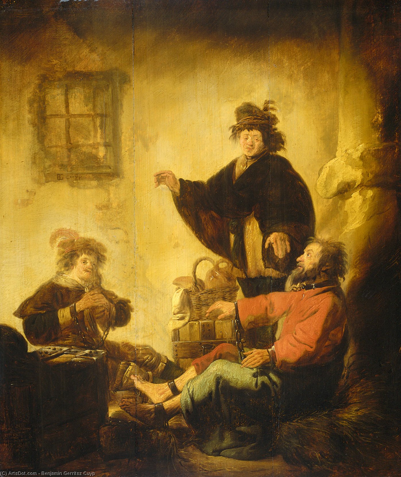 Joseph Interpreting The Dreams Of The Baker And The Butler — Benjamin Gerritsz Cuyp