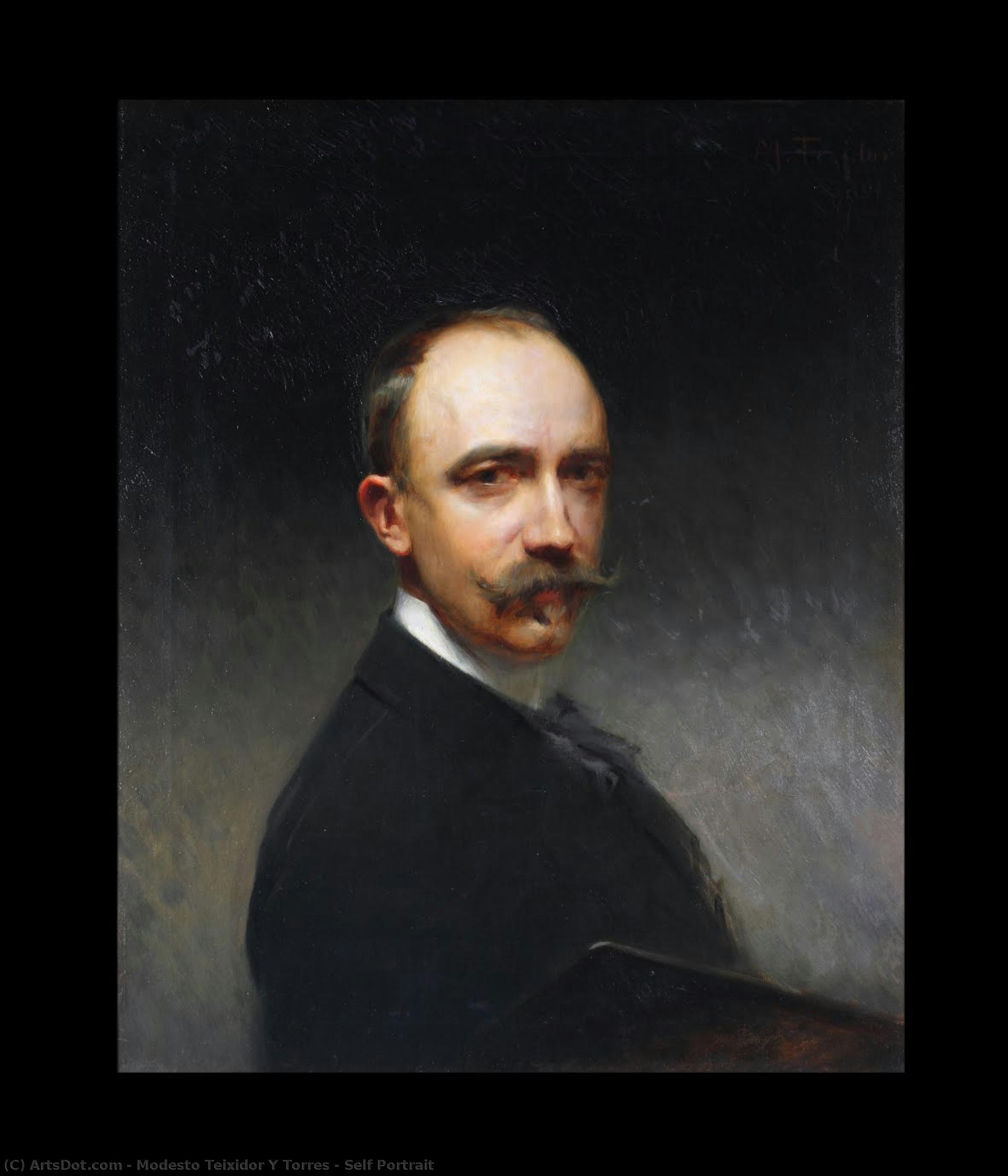 Self Portrait — Modesto Teixidor Y Torres