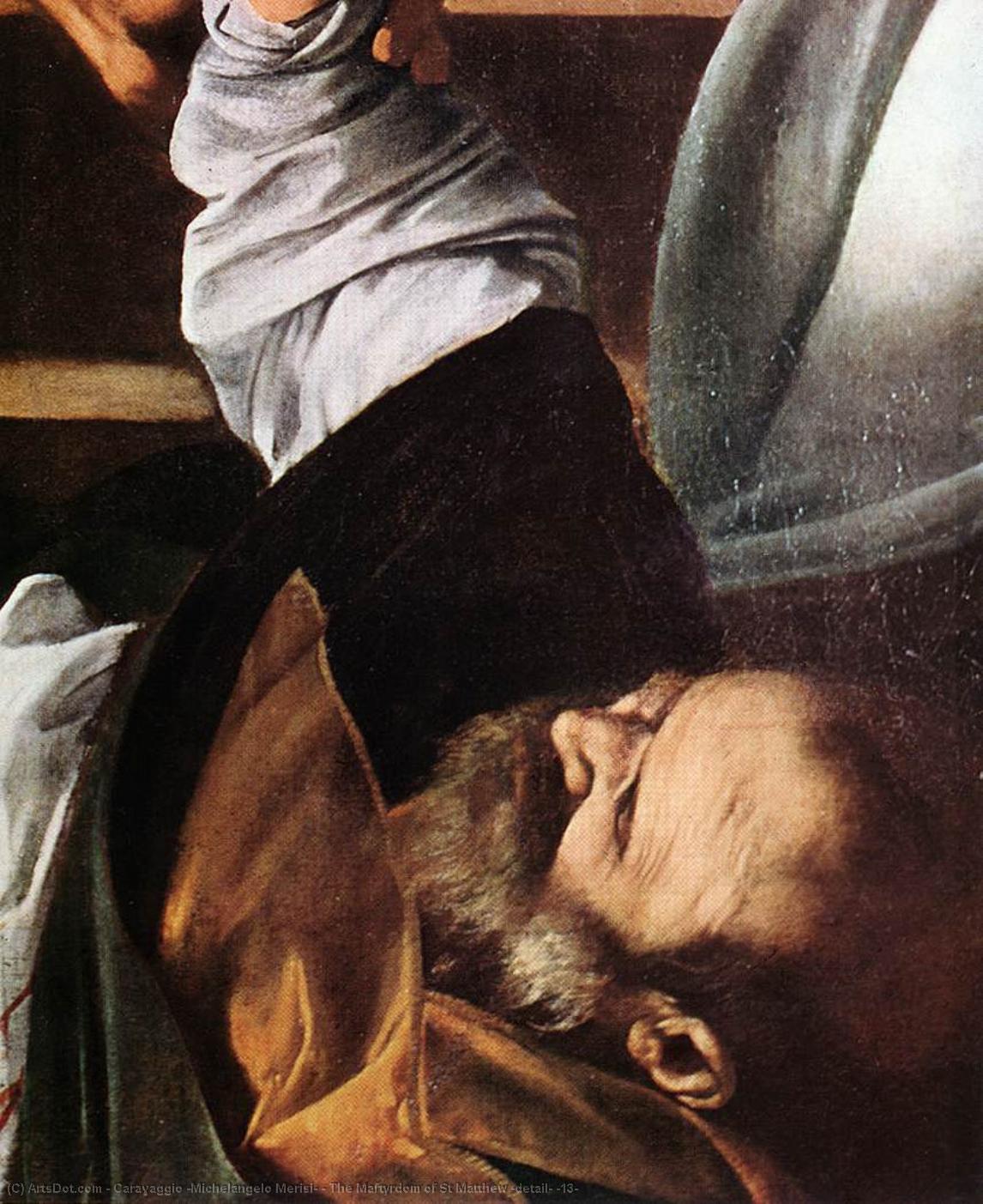 The Martyrdom Of St Matthew (detail) (13) — Caravaggio