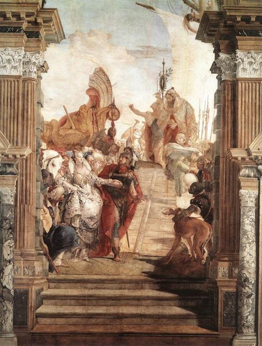 The Meeting Of Anthony And Cleopatra — Giambattista Tiepolo
