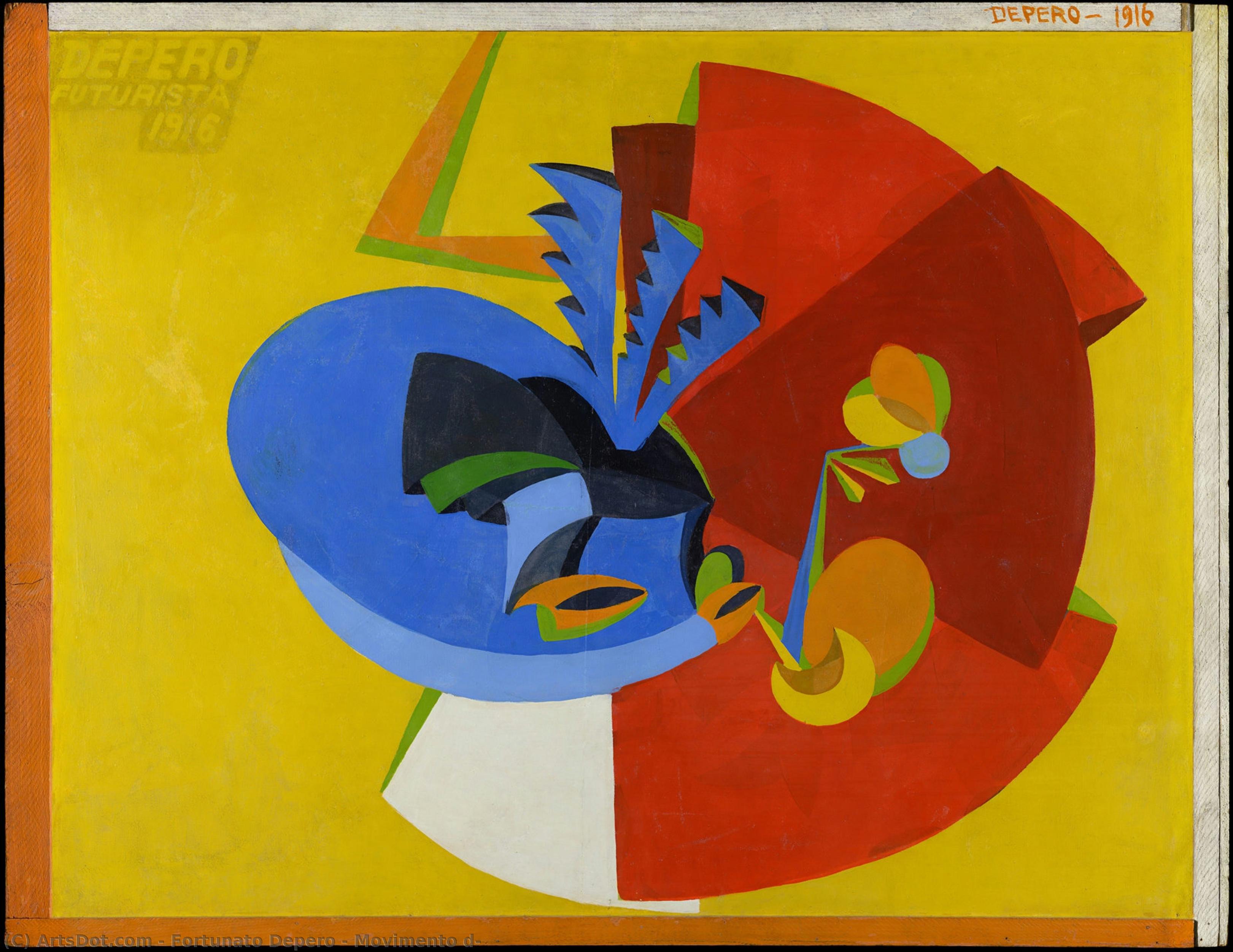Movimento D — Fortunato Depero