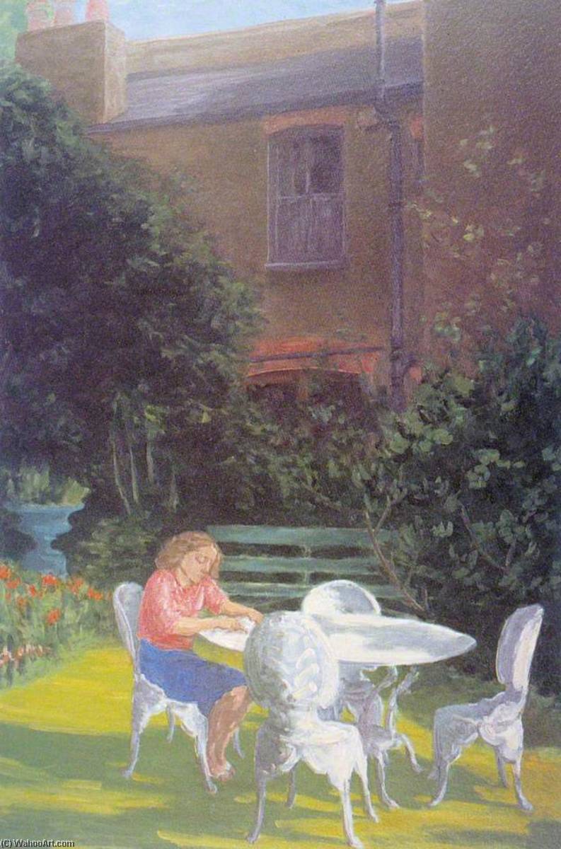 The Letter, Evening — John Lessore