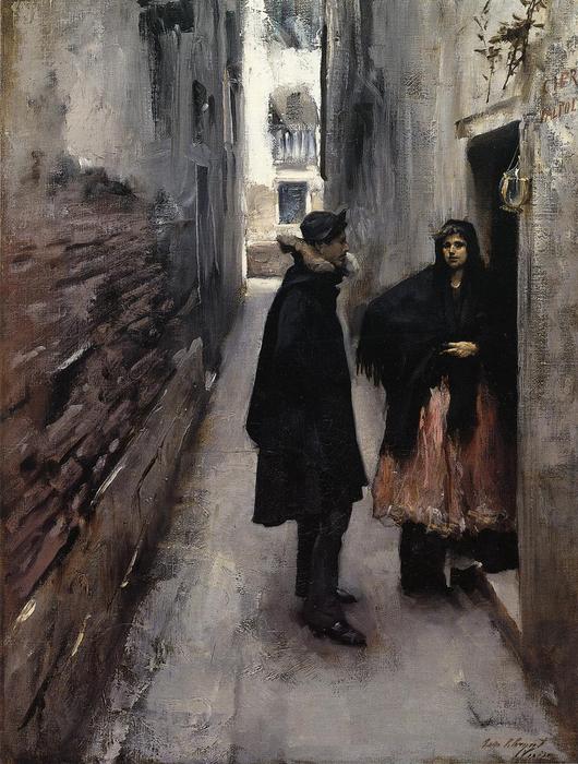 A Street In Venice — Джон Сингер Сергент