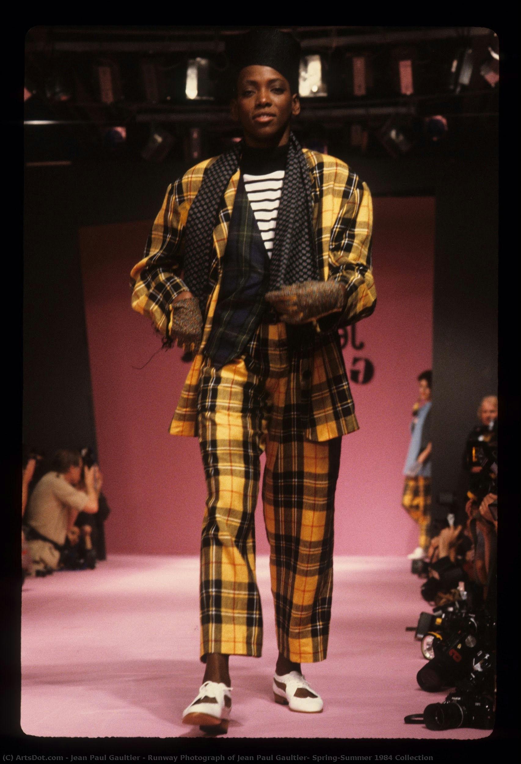 Runway Photograph Of Jean Paul Gaultier, Spring/summer 1984 Collection — Jean Paul Gaultier