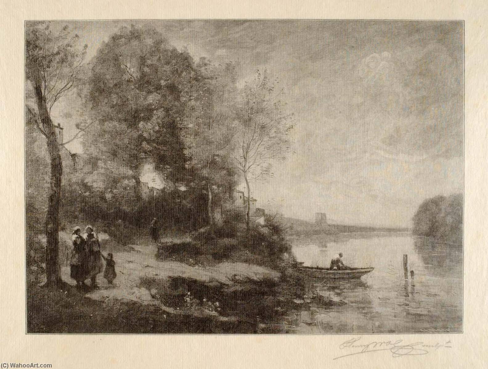La Riviere A La Tour Lointaine — Henry Wolf