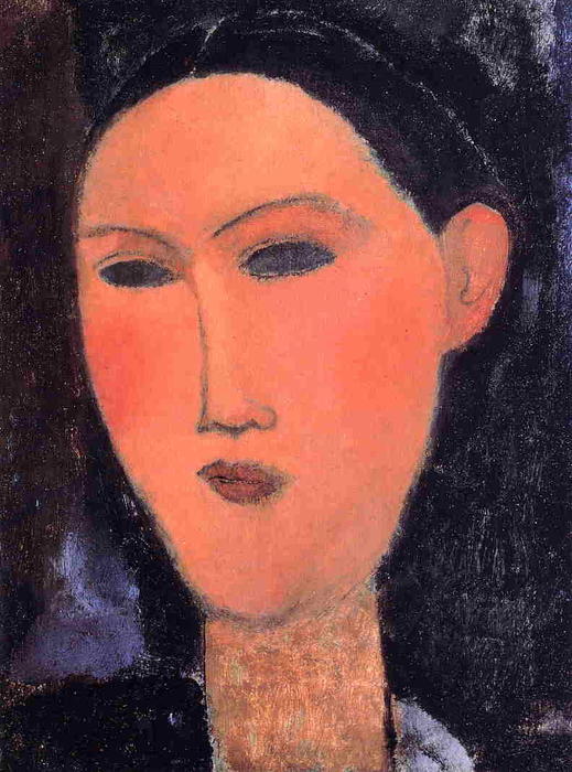 Woman's Head — Модиљани