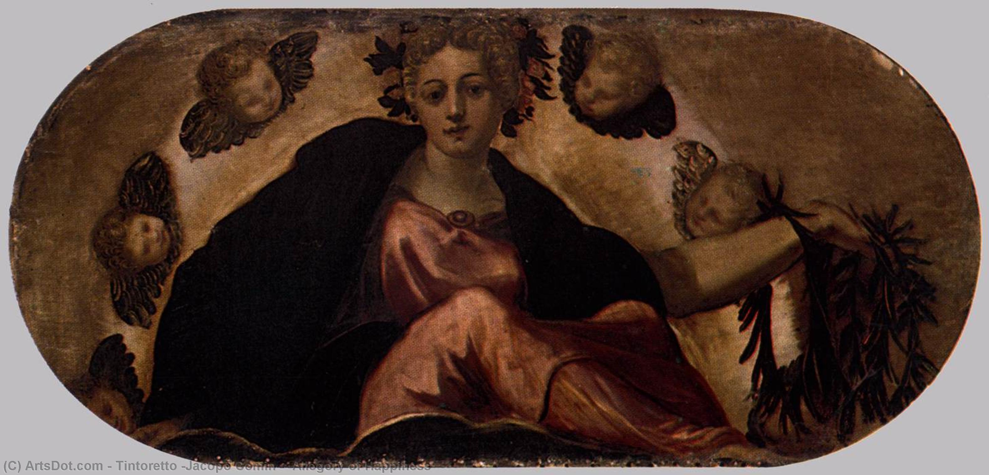 Allegory Of Happiness — Jacopo Tintoretto