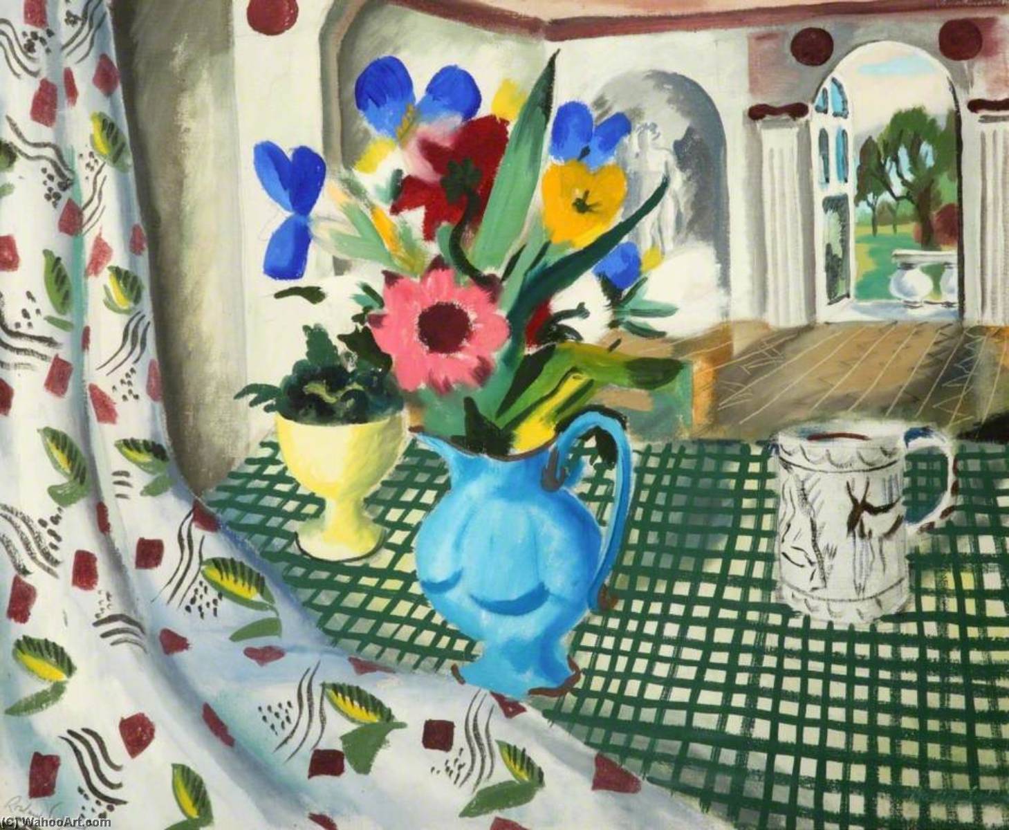 Flowers In A Hall — Rowland Suddaby