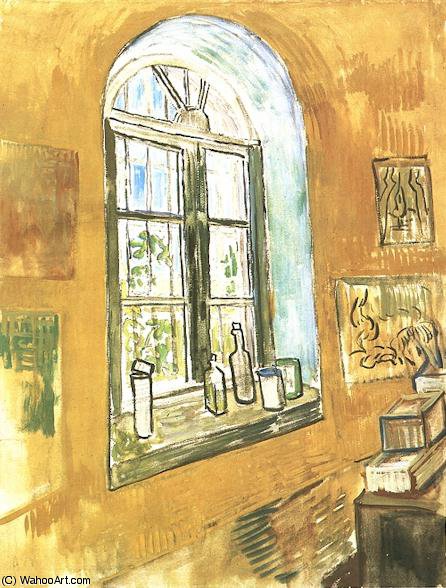 Fenetre De Vincent A L'asile — Vincent Willem Van Gogh