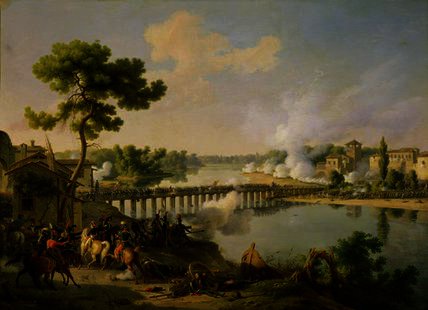 General Bonaparte Giving Orders At The Battle — Louis François Baron Lejeune
